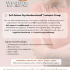 Self-Esteem Treatment Group To Start in February